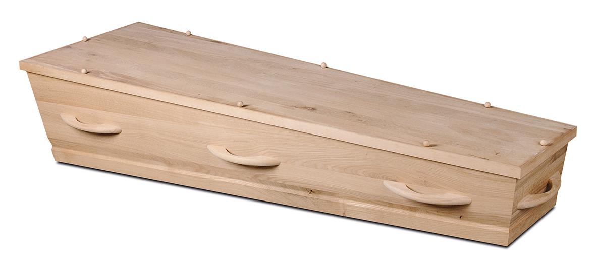 Ongelakt eiken Warnaar Uitvaartverzorging