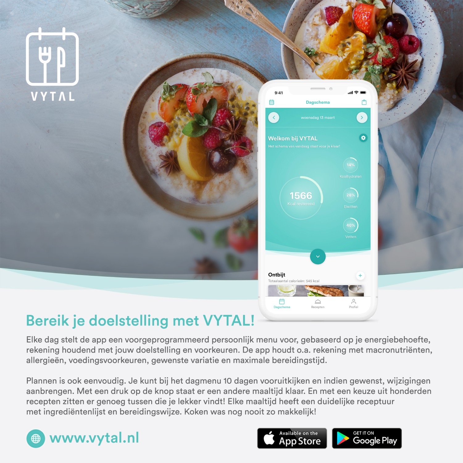 VYTAL app afbeelding 2